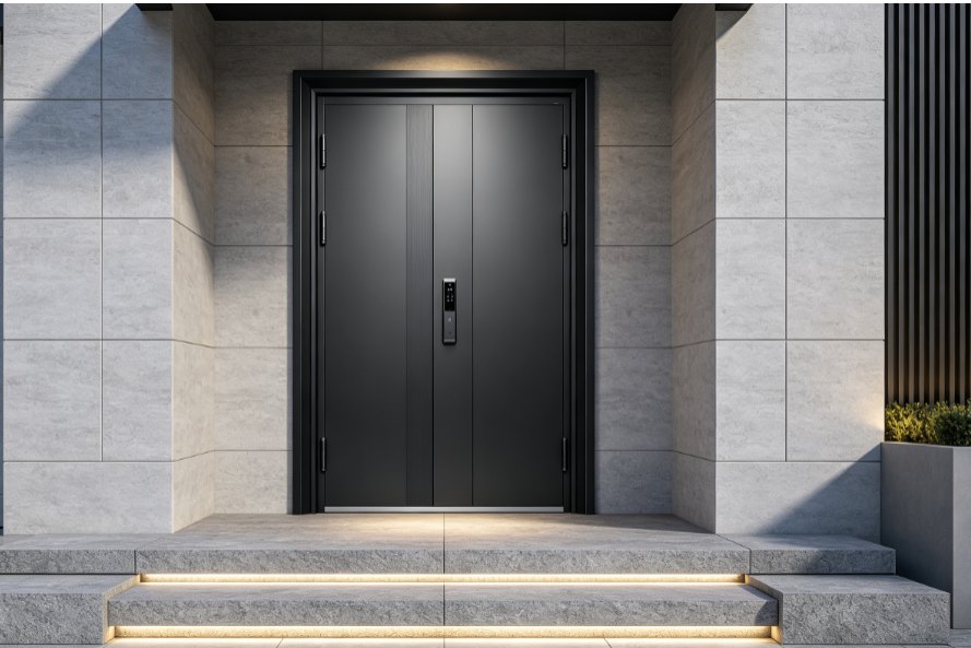 Reinforced Security Door Panel