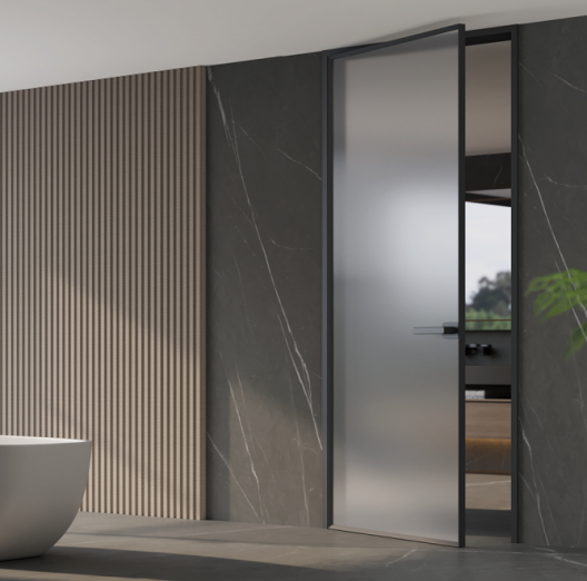 Synchronized Interior Sliding Door