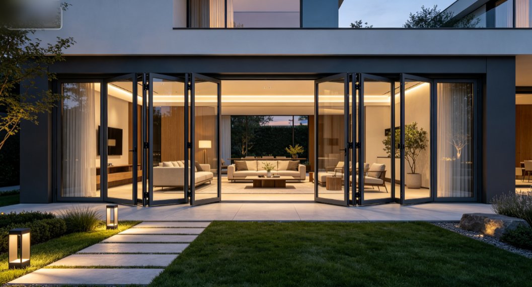 Slim-Frame Folding Door 5