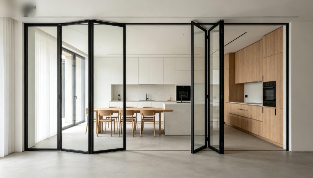 Ultra-Narrow Folding Door 6