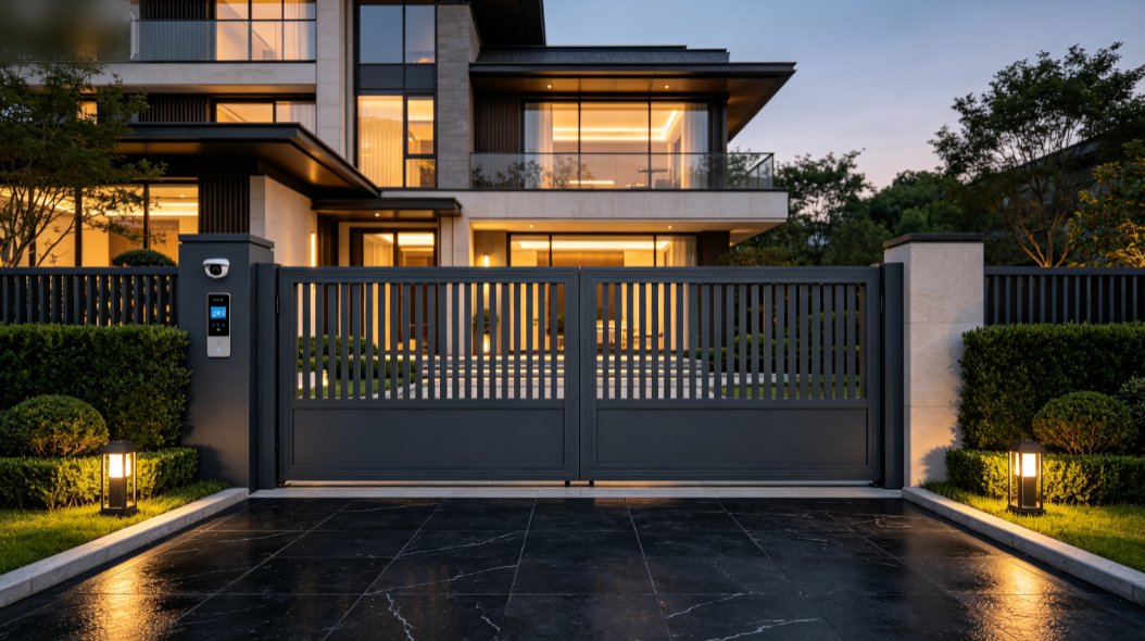 Villa Aluminum Art Gate 6