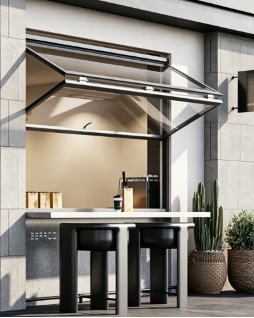 Standard Up-Folding Window